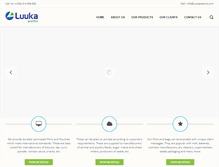 Tablet Screenshot of luukaplastics.com